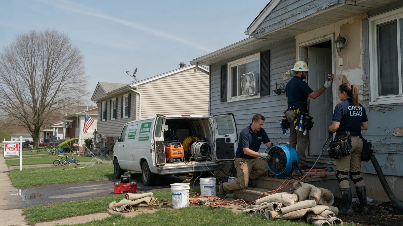 Flood Cleanup in New Alexandria, PA near me